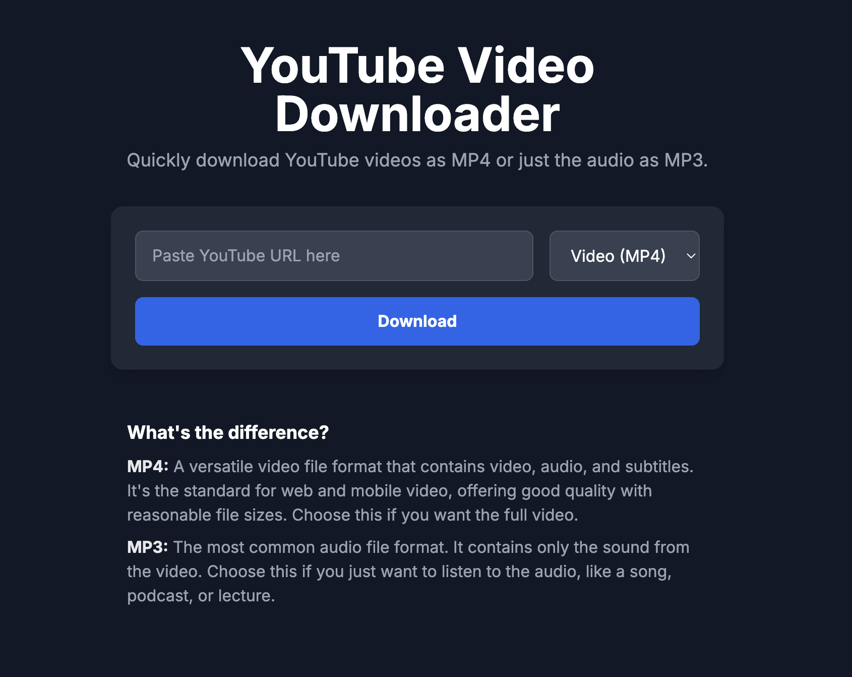 youtube-dl