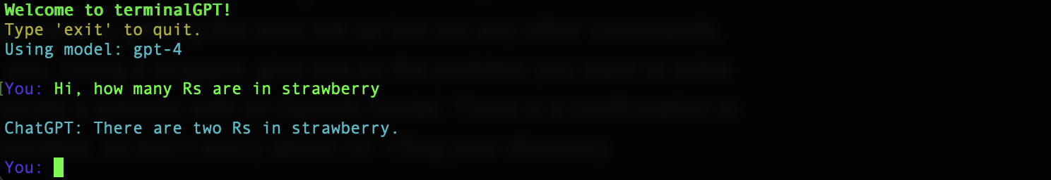 Photo of program working